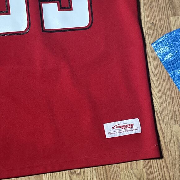 Vintage Wisconsin Badgers #55 Men’s Large Football Jersey by Xtreme Fanz Large - Picture 3 of 6